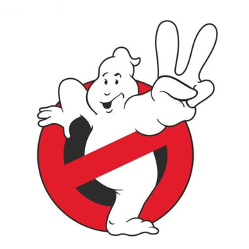Ghostbusters 'Peace Sign Logo | Left' Vinyl Car Stickers