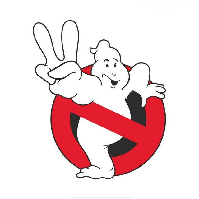 Ghostbusters 'Peace Sign Logo | Right' Vinyl Car Stickers