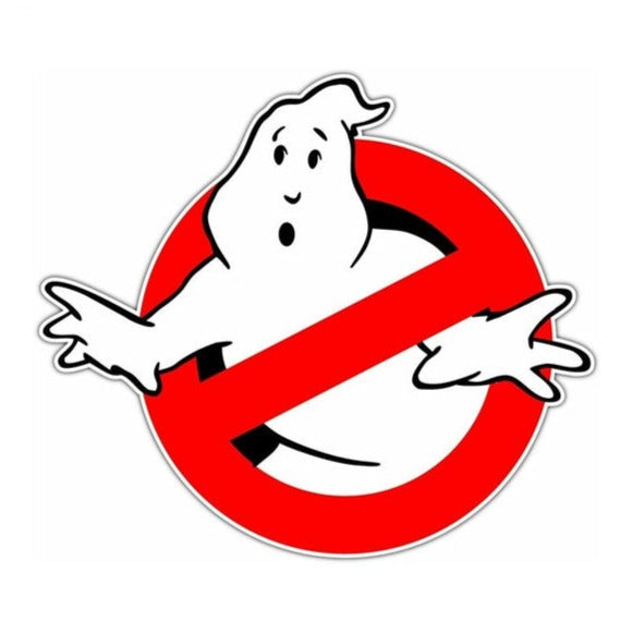 Ghostbusters 'Frightening Logo | Right' Vinyl Car Stickers