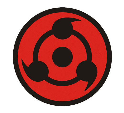 Naruto 'Triple Tomoe Sharingan | 2.0' Vinyl Car Sticker
