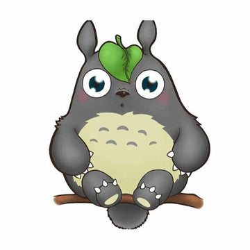 My Neighbor Totoro 'Young Totoro | Leaf on Head' Vinyl Car Sticker
