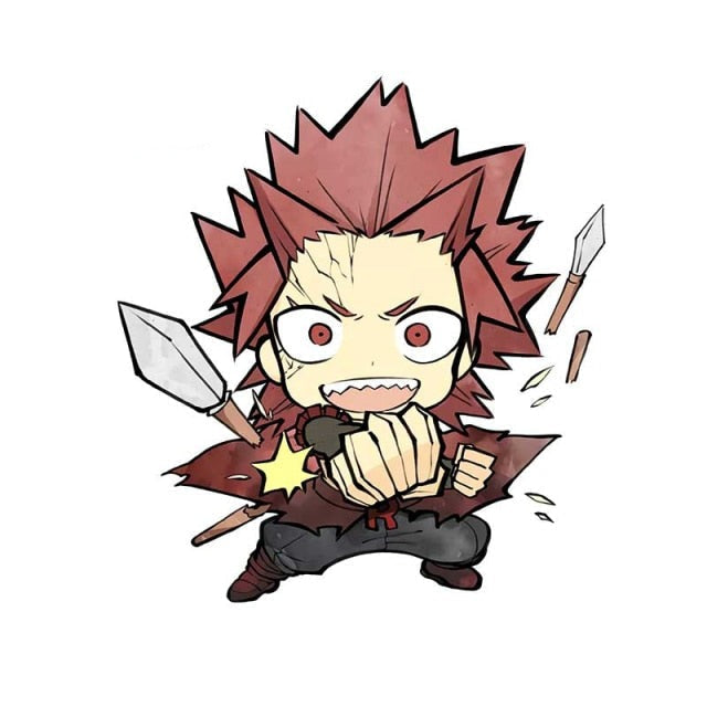 My Hero Academia 'Young Eijiro Kirishima | Fighter' Vinyl Car Sticker