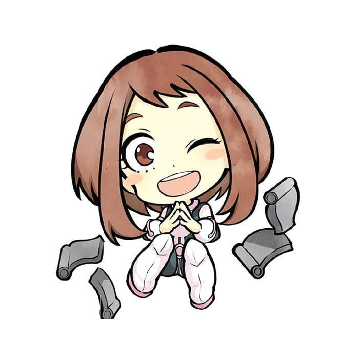 My Hero Academia 'Ochaco Uraraka | Winking' Vinyl Car Sticker
