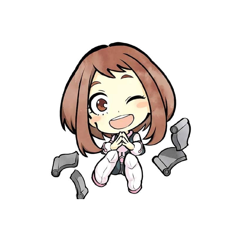 My Hero Academia 'Ochaco Uraraka | Winking' Vinyl Car Sticker