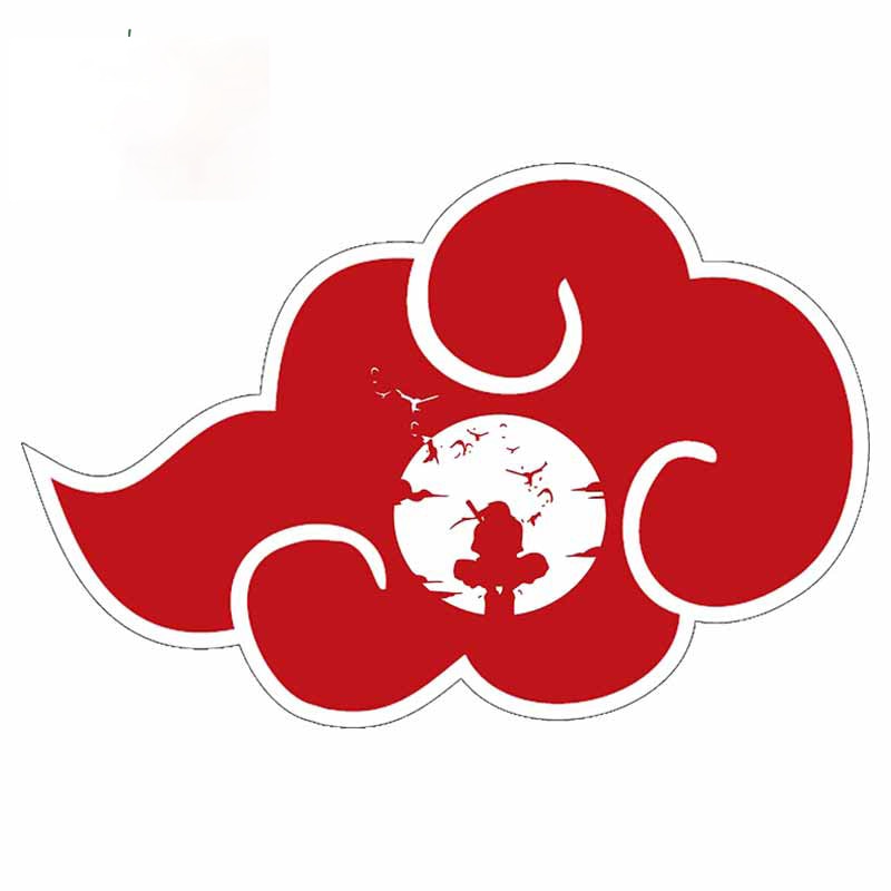 Naruto 'Akatsuki Symbol | 4.0' Vinyl Car Sticker