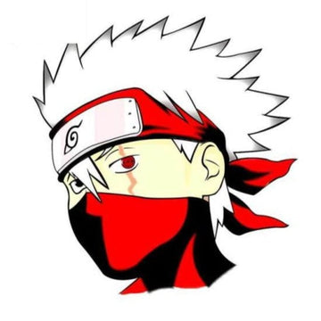 Naruto 'Kakashi Hatake | Double Tomoe Sharingan Left Eye' Vinyl Car Peeker Sticker