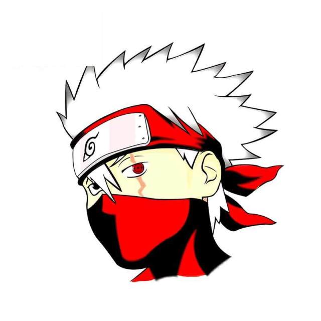 Naruto 'Kakashi Hatake | Double Tomoe Sharingan Left Eye' Vinyl Car Peeker Sticker