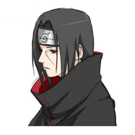 Naruto 'Itachi Uchiha | Sharingan Eyes | Sad' Vinyl Car Sticker