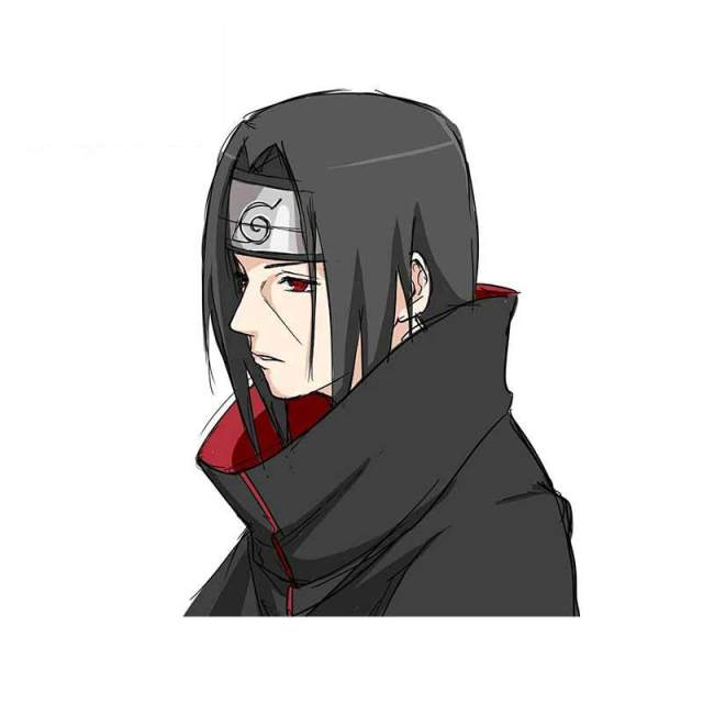 Naruto 'Itachi Uchiha | Sharingan Eyes | Sad' Vinyl Car Sticker