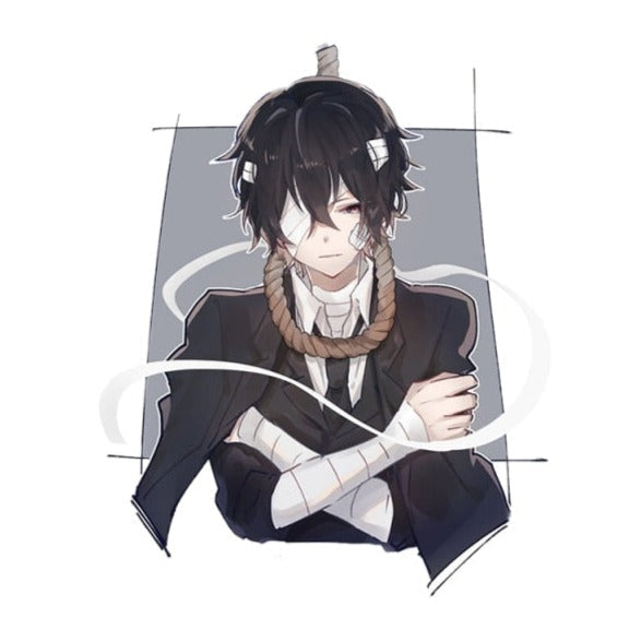 Bungo Stray Dogs 'Dazai | Injured' Vinyl Car Sticker