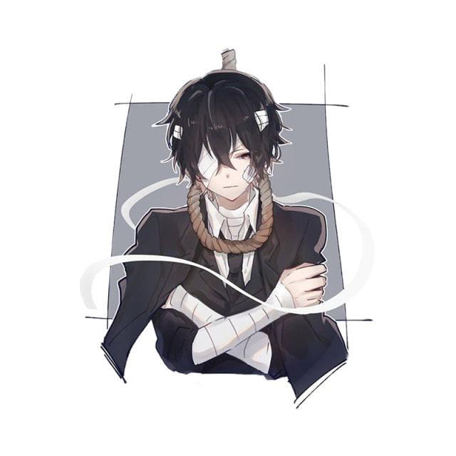 Bungo Stray Dogs 'Dazai | Injured' Vinyl Car Sticker