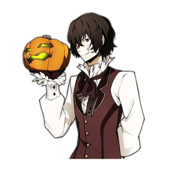 Bungo Stray Dogs 'Dazai | Pumpkin' Vinyl Car Sticker