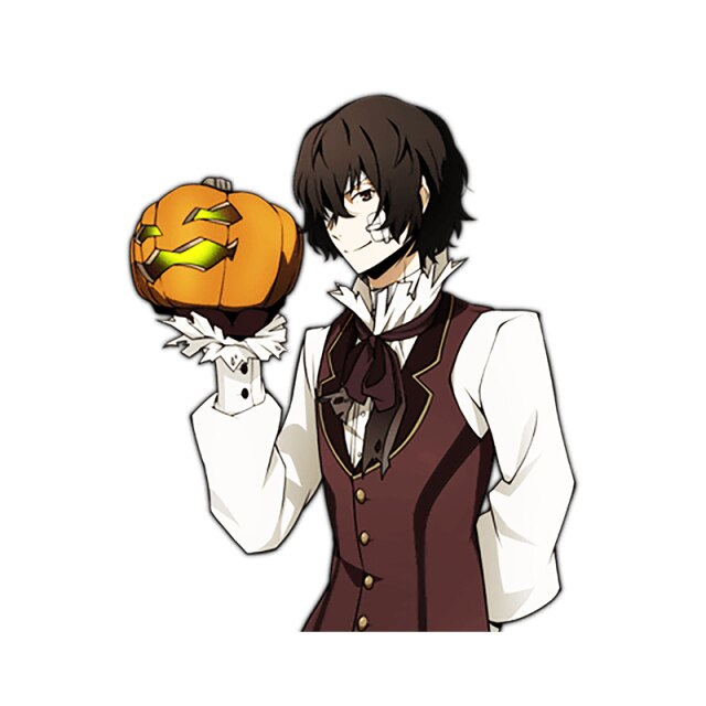 Bungo Stray Dogs 'Dazai | Pumpkin' Vinyl Car Sticker