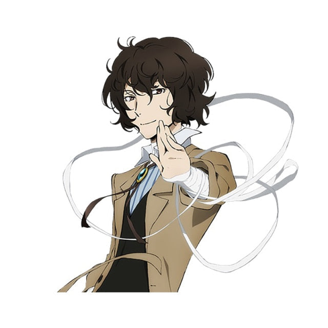 Bungo Stray Dogs 'Dazai | Swirling' Vinyl Car Sticker