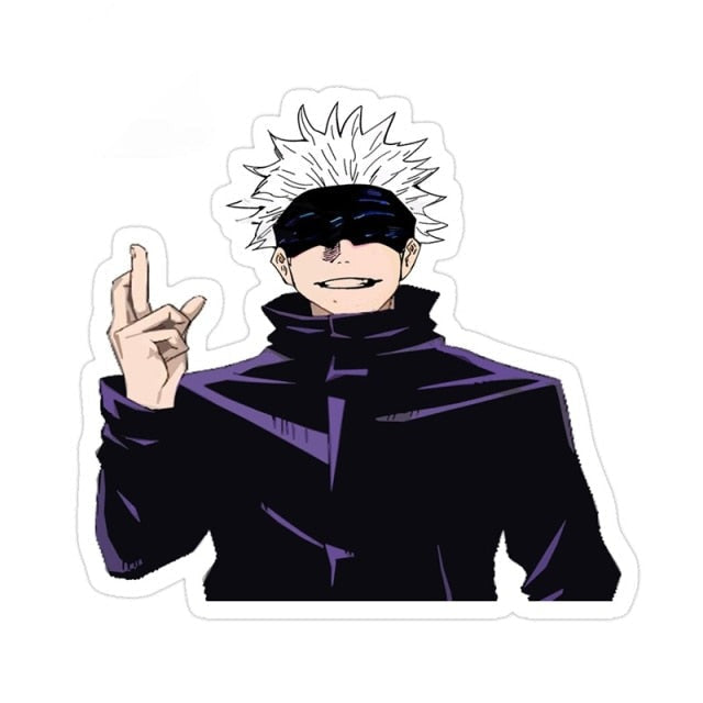 Jujutsu Kaisen 'Satoru Gojo | Blindfold Mask' Vinyl Car Sticker