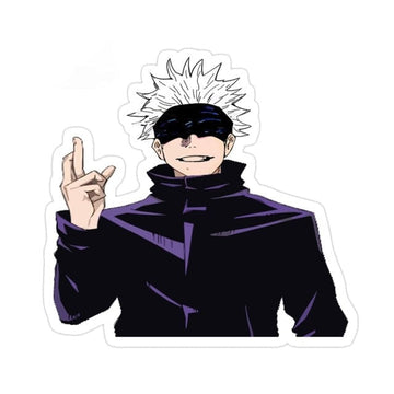 Jujutsu Kaisen 'Satoru Gojo | Blindfold Mask' Vinyl Car Sticker