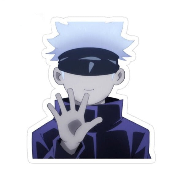 Jujutsu Kaisen 'Satoru Gojo | Stopped' Vinyl Car Sticker