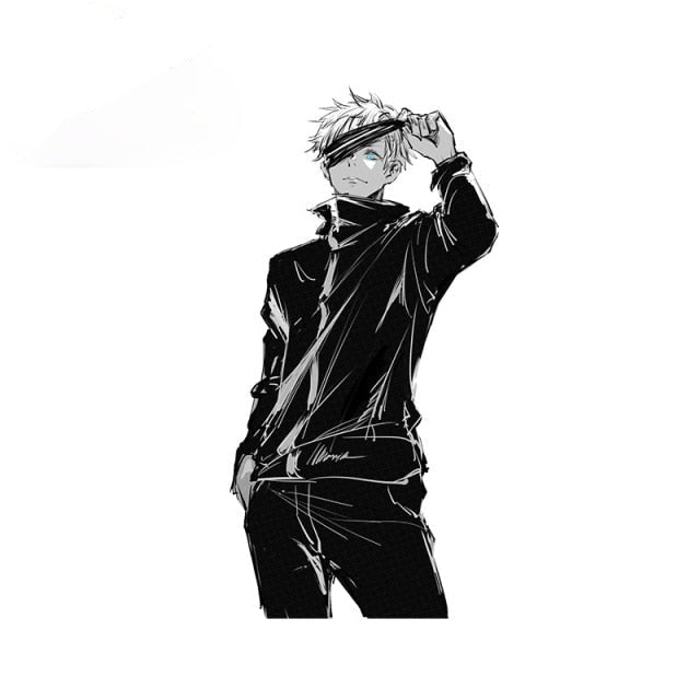 Jujutsu Kaisen 'Satoru Gojo | Unmasking | 1.0' Vinyl Car Sticker
