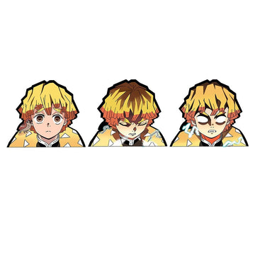 Demon Slayer 'Zenitsu Agatsuma | 2.0' Vinyl Car 3D Motion Sticker