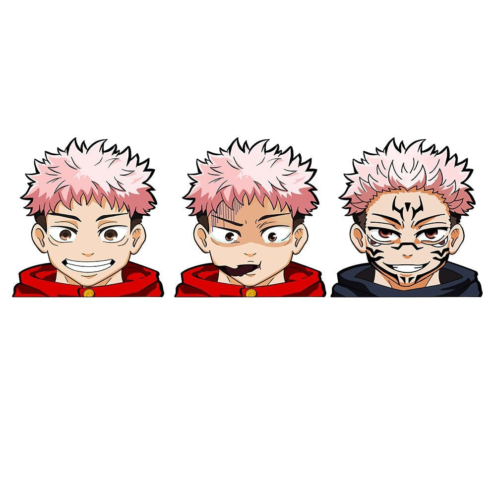 Jujutsu Kaisen 'Yuji Itadori' Vinyl Car 3D Motion Sticker
