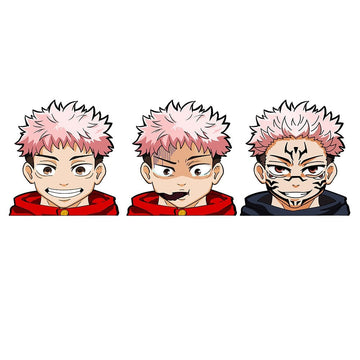 Jujutsu Kaisen 'Yuji Itadori' Vinyl Car 3D Motion Sticker