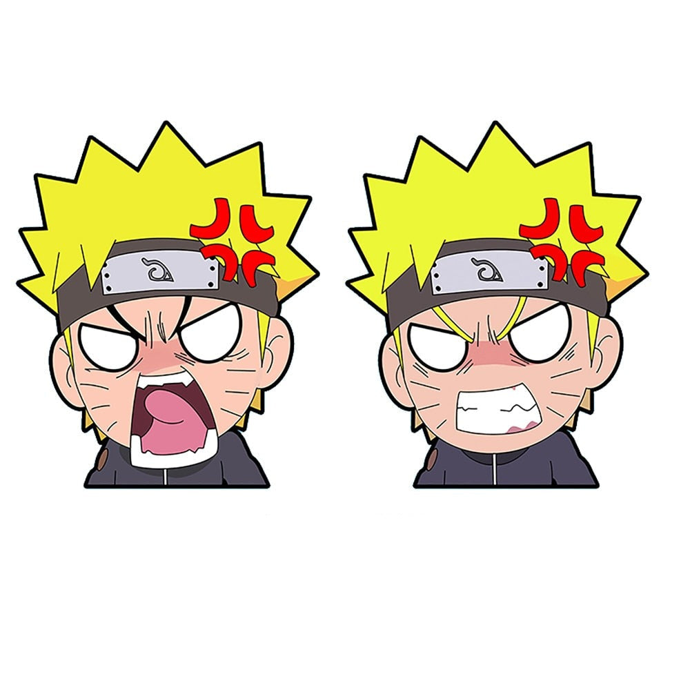 Naruto 'Naruto Uzumaki | Angry' Vinyl Car 3D Motion Sticker