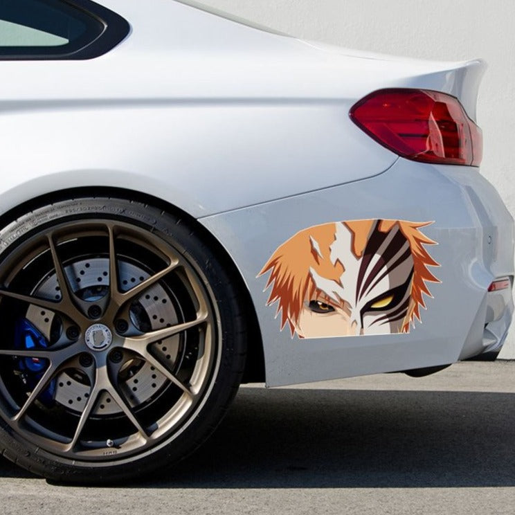 Bleach 'Ichigo Kurosaki | Mask' Vinyl Car Peeker Sticker