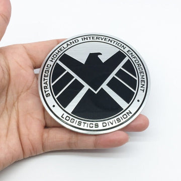 Agents of S.H.I.E.L.D. 'Strategic Homeland Intervention Enforcement Logistics Division | 1.0' Metal Car Sticker
