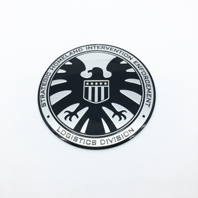 Agents of S.H.I.E.L.D. 'Strategic Homeland Intervention Enforcement Logistics Division | 2.0' Metal Car Sticker