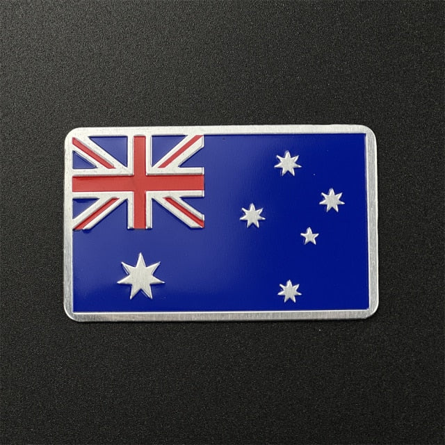 Australia Flag Metal Car Sticker