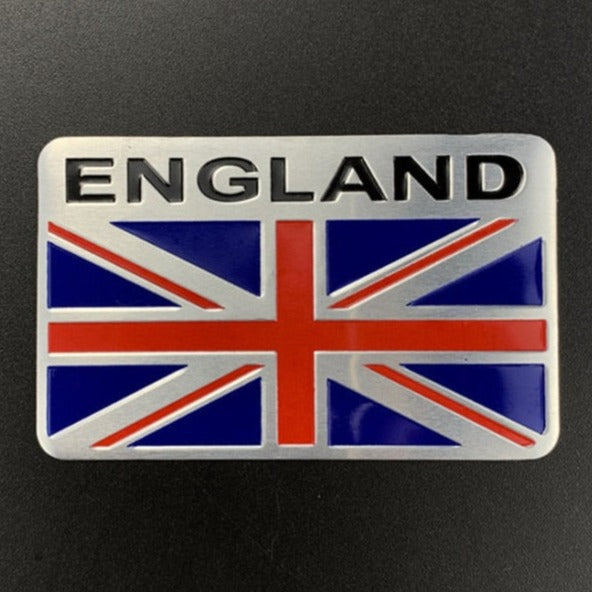 Flag 'England' Metal Car Sticker