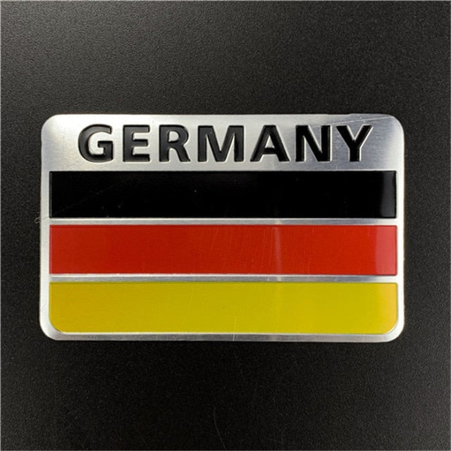 Flag 'Germany' Metal Car Sticker