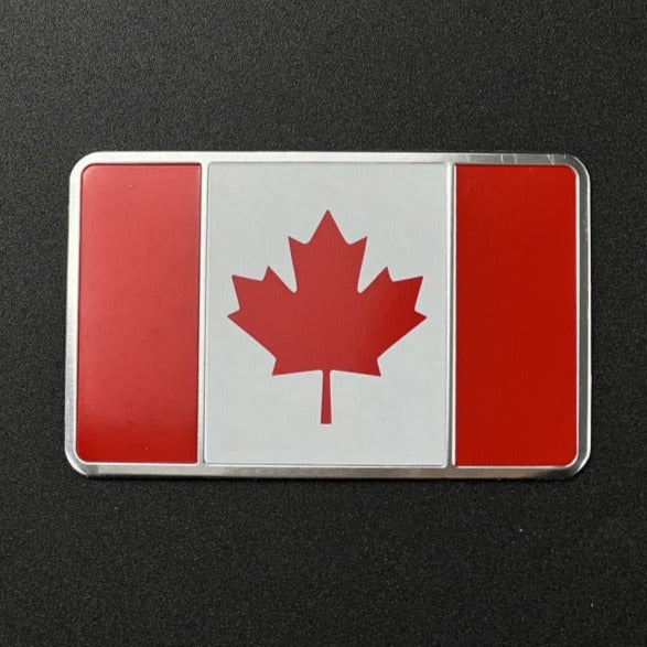 Canada Flag Metal Car Sticker