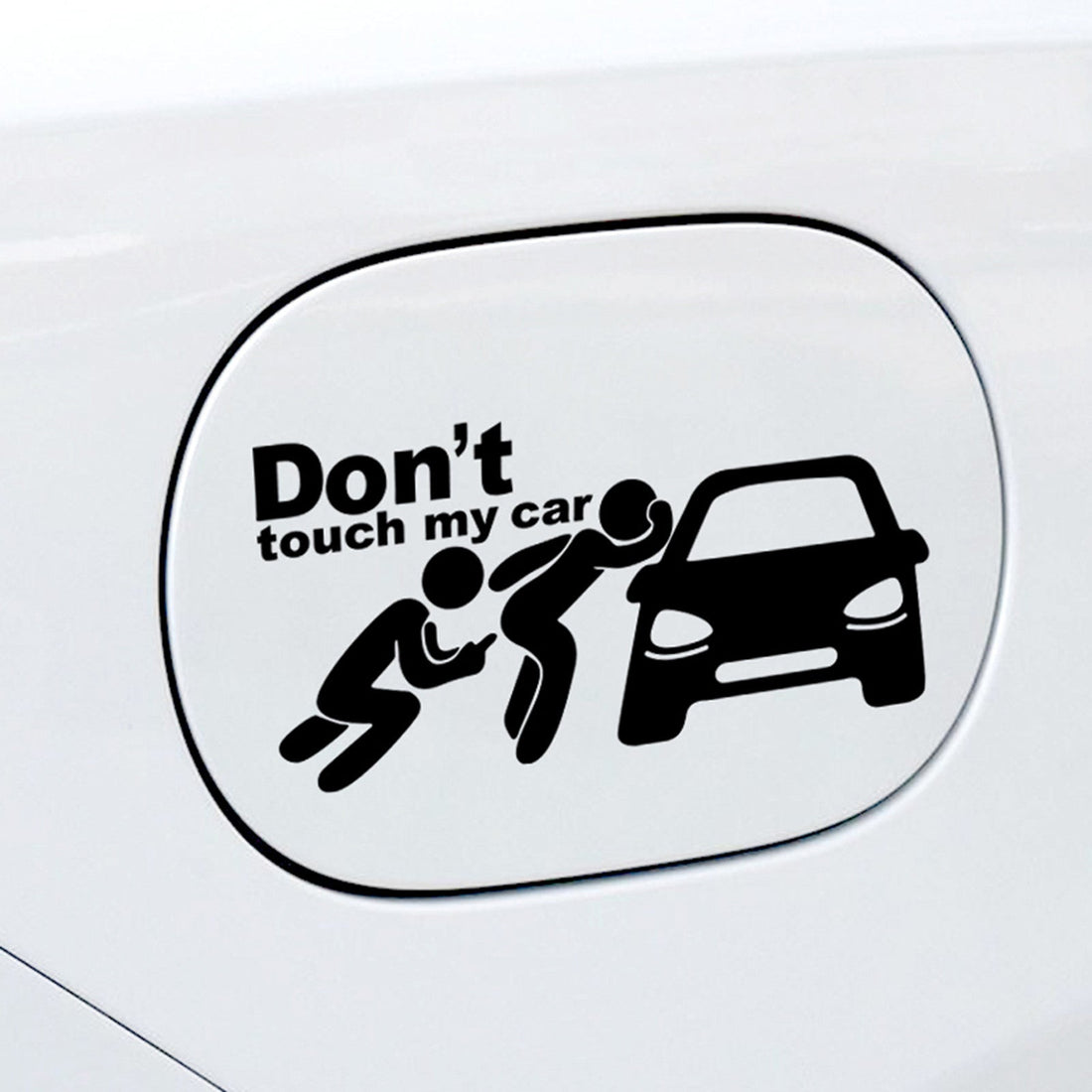 Don't Touch My Car 'Targetting Butt | Window Peeking' Vinyl Car Sticker