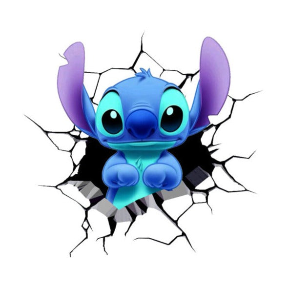 Lilo & Stitch 'Stitch | Behaved' Car Window Vinyl Sticker