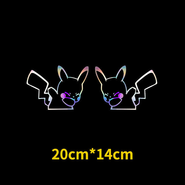Pokémon 'Pikachu Laser | Dabbing 1.0' Vinyl Car Sticker