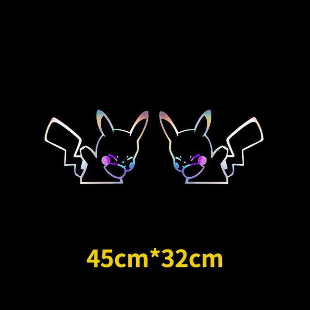 Pokémon 'Pikachu Laser | Dabbing 1.0' Vinyl Car Sticker