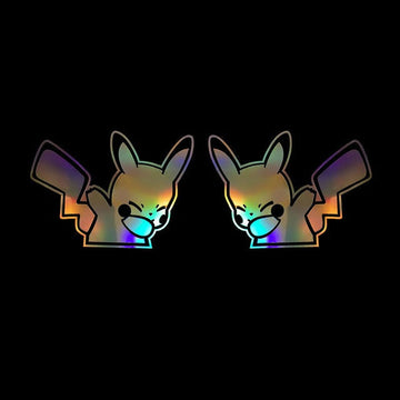 Pokémon 'Pikachu Laser | Dabbing 2.0' Vinyl Car Sticker