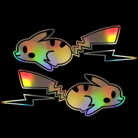 Pokémon 'Pikachu Laser | Lightning' Vinyl Car Sticker
