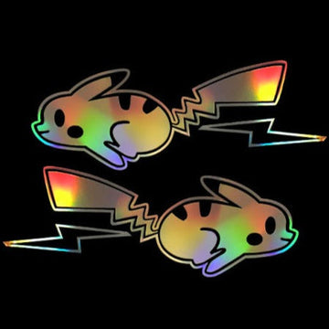 Pokémon 'Pikachu Laser | Lightning' Vinyl Car Sticker