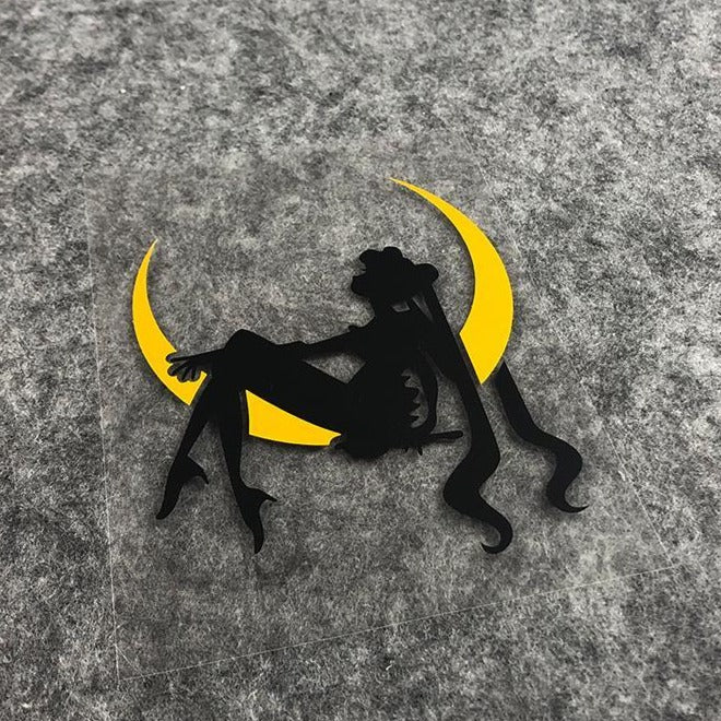 Sailor Moon 'Usagi Tsukino | Crescent Moon 2.0' Vinyl Car Sticker