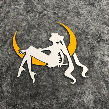 Sailor Moon 'Usagi Tsukino | Crescent Moon 1.0' Vinyl Car Sticker