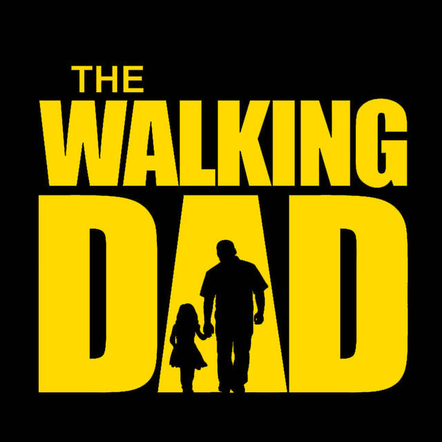The Walking Dad 'Father & Daughter Bonding' Vinyl Car Sticker