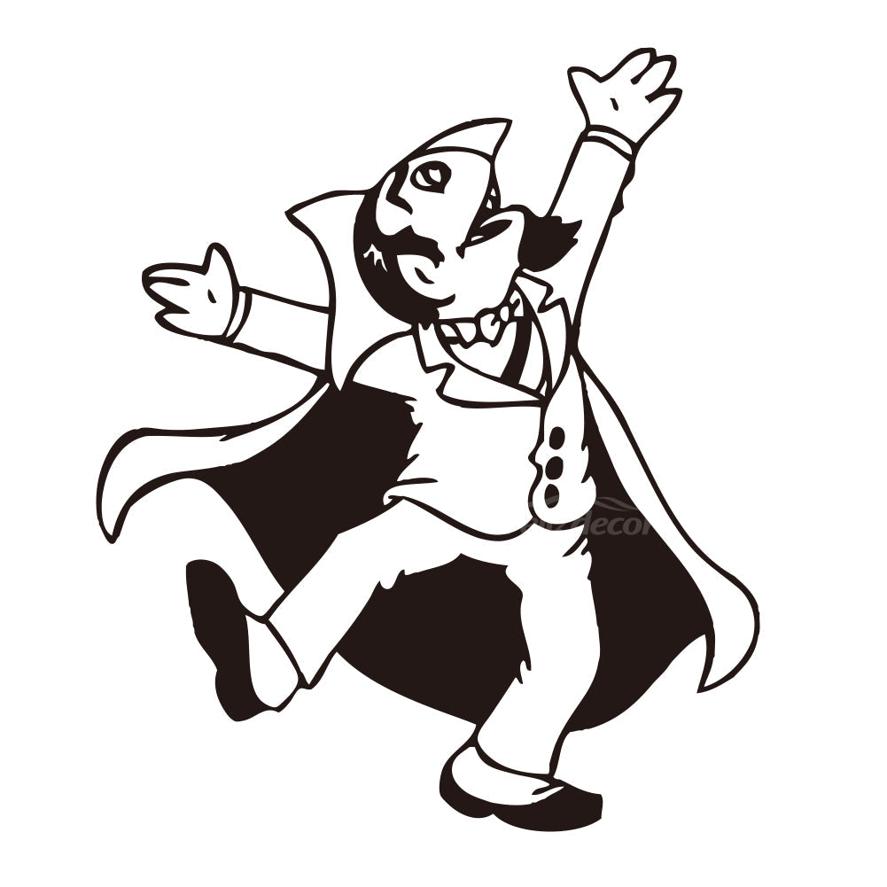 Sesame Street 'Count von Count | Happy Vampire' Vinyl Car Sticker