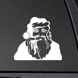 Santa Claus 'Christmas Portrait' Vinyl Car Sticker