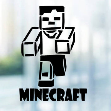 Minecraft 'Running' Vinyl Car Sticker