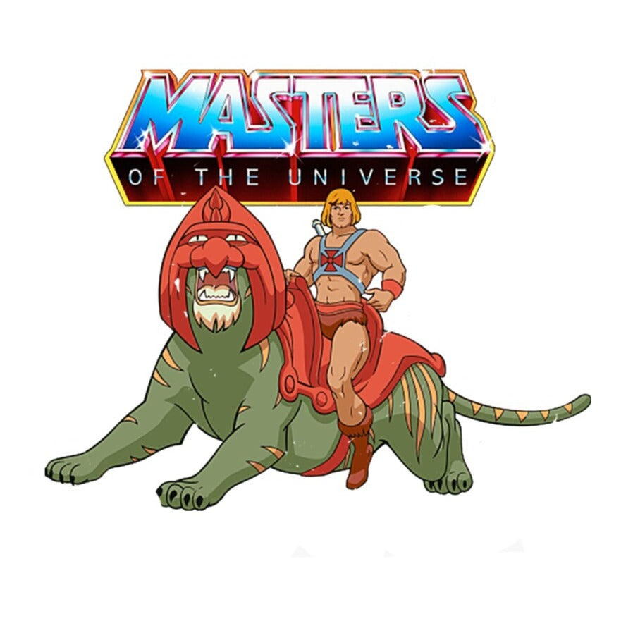 Masters of the Universe 'He-Man and Battle Cat' Vinyl Car Sticker